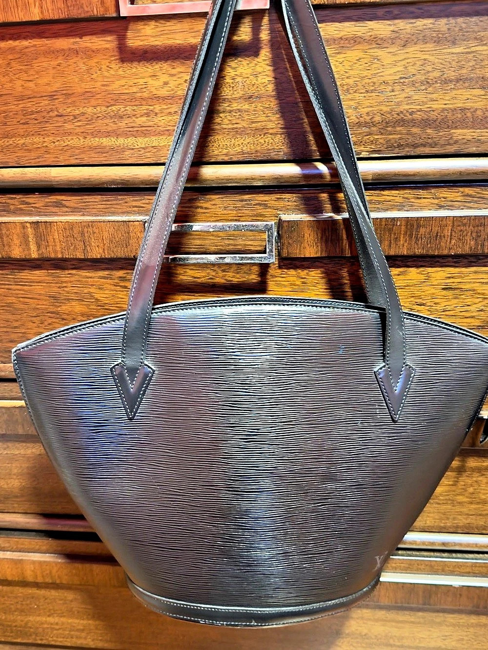 Louis Vuitton Saint Jacques PM Black Tote